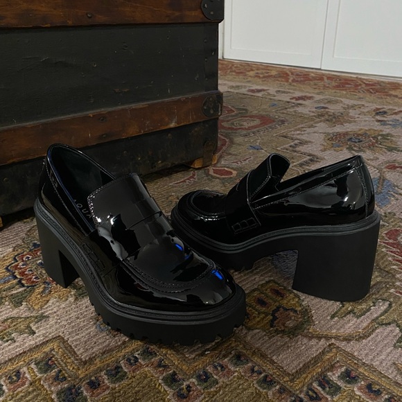Black patent leather loafers - Picture 4 of 4